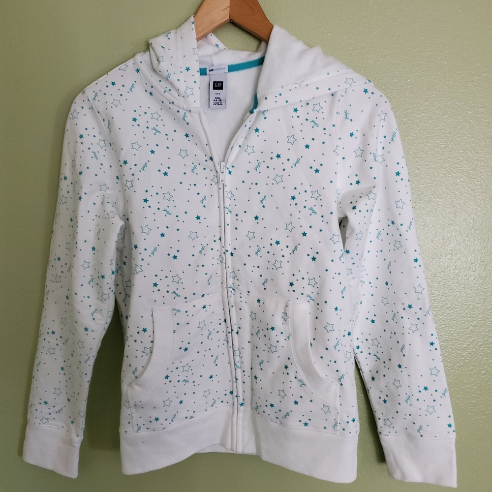 White Gap Hoodie Jacket